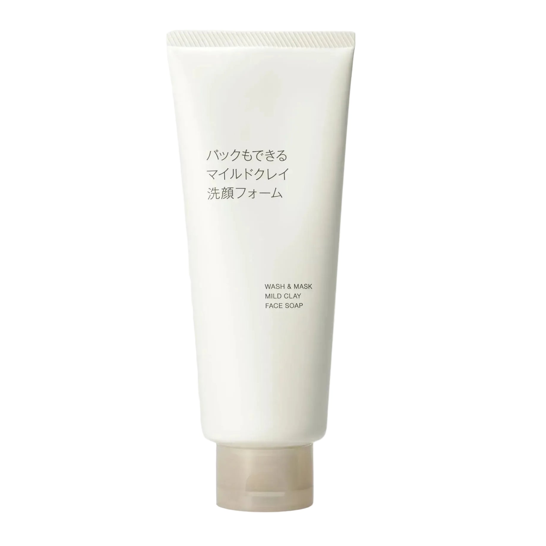 Muji Mild Clay Facial Cleansing Foam Packable