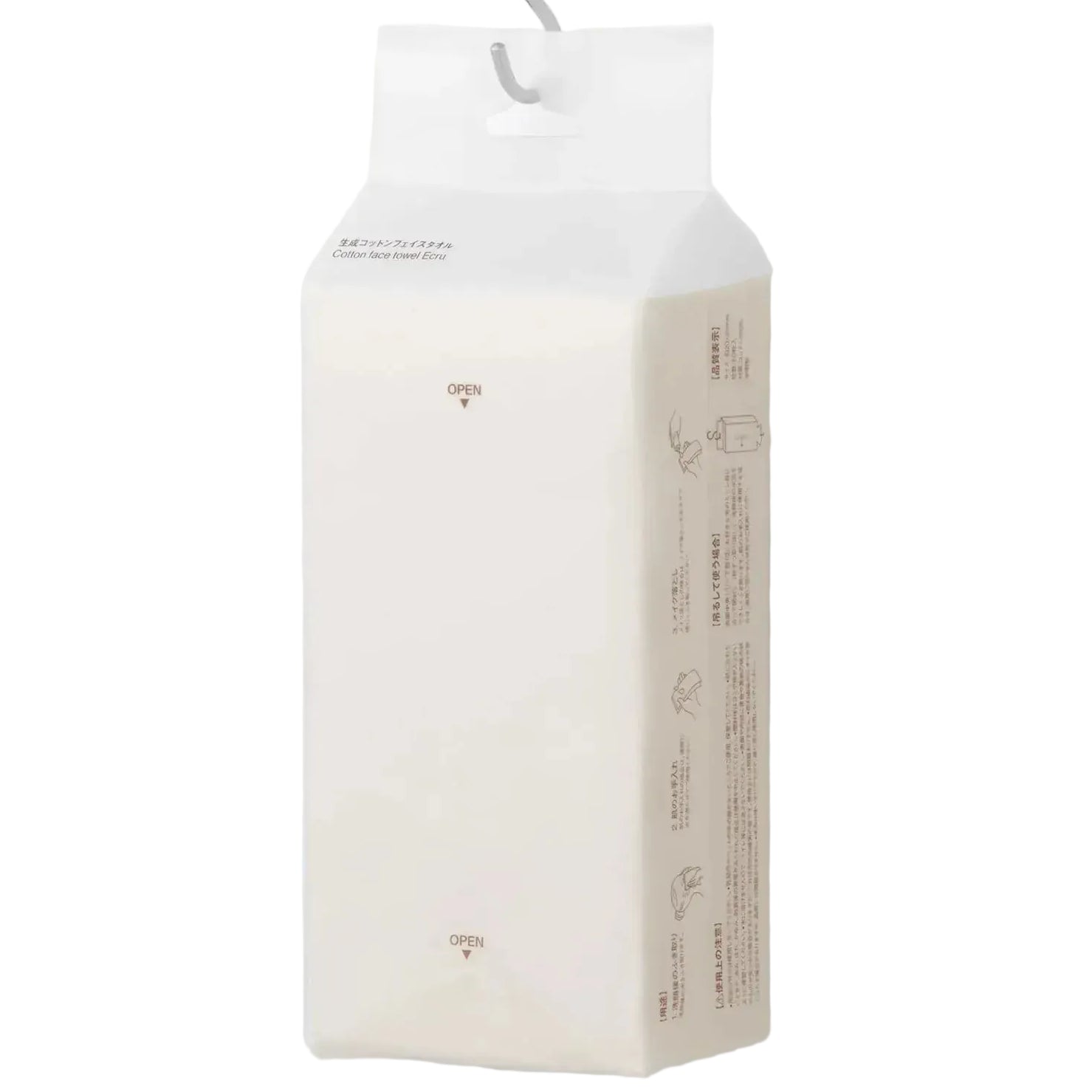 Muji Natural Cotton Face Towel