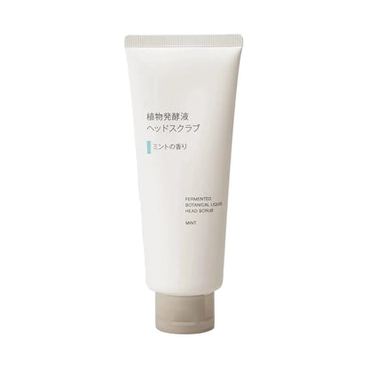 Muji Plant Fermentation Fluid Head Scrub Mint Scent