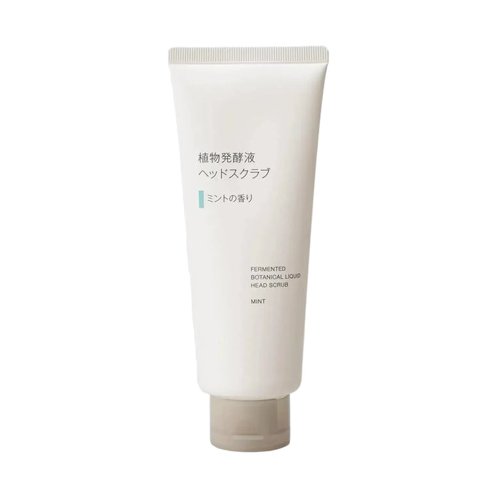 Muji Plant Fermentation Fluid Head Scrub Mint Scent