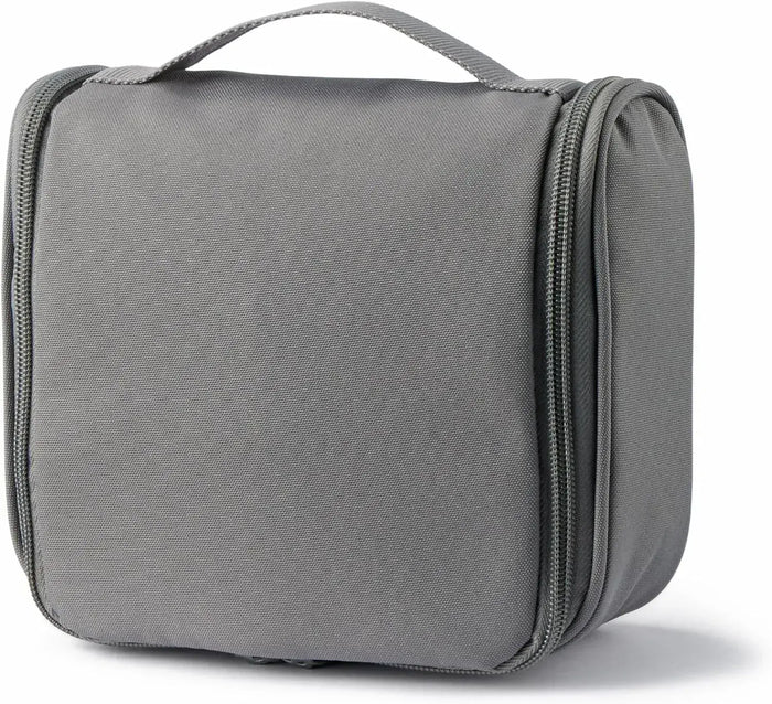 Muji Polyester Hanging Toiletry Case Medium Gray