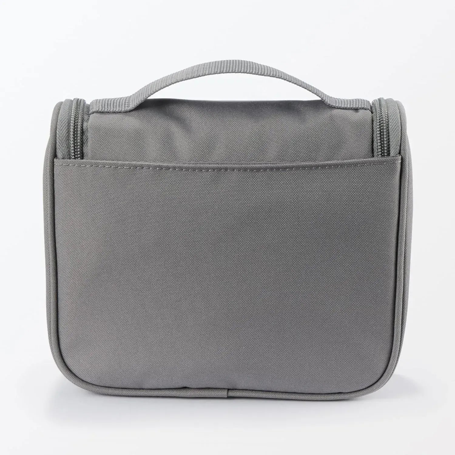 Muji Polyester Hanging Toiletry Case Medium Gray