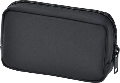 Muji Recycled Nylon Compact Pouch Black 14 x 3.5 x 9 cm