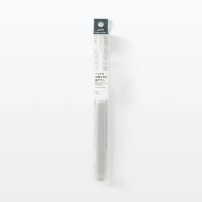 Muji Replacement Toothbrush Head Gray 184 mm