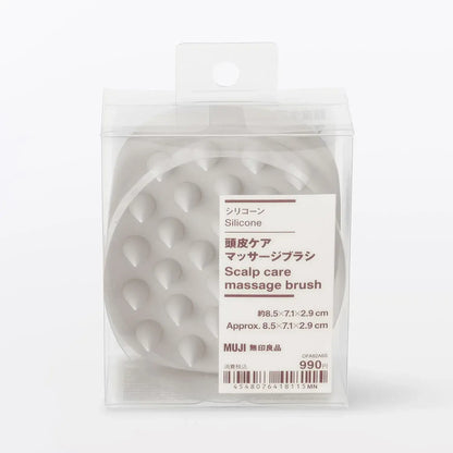 Muji Silicone Scalp Care Massage Brush
