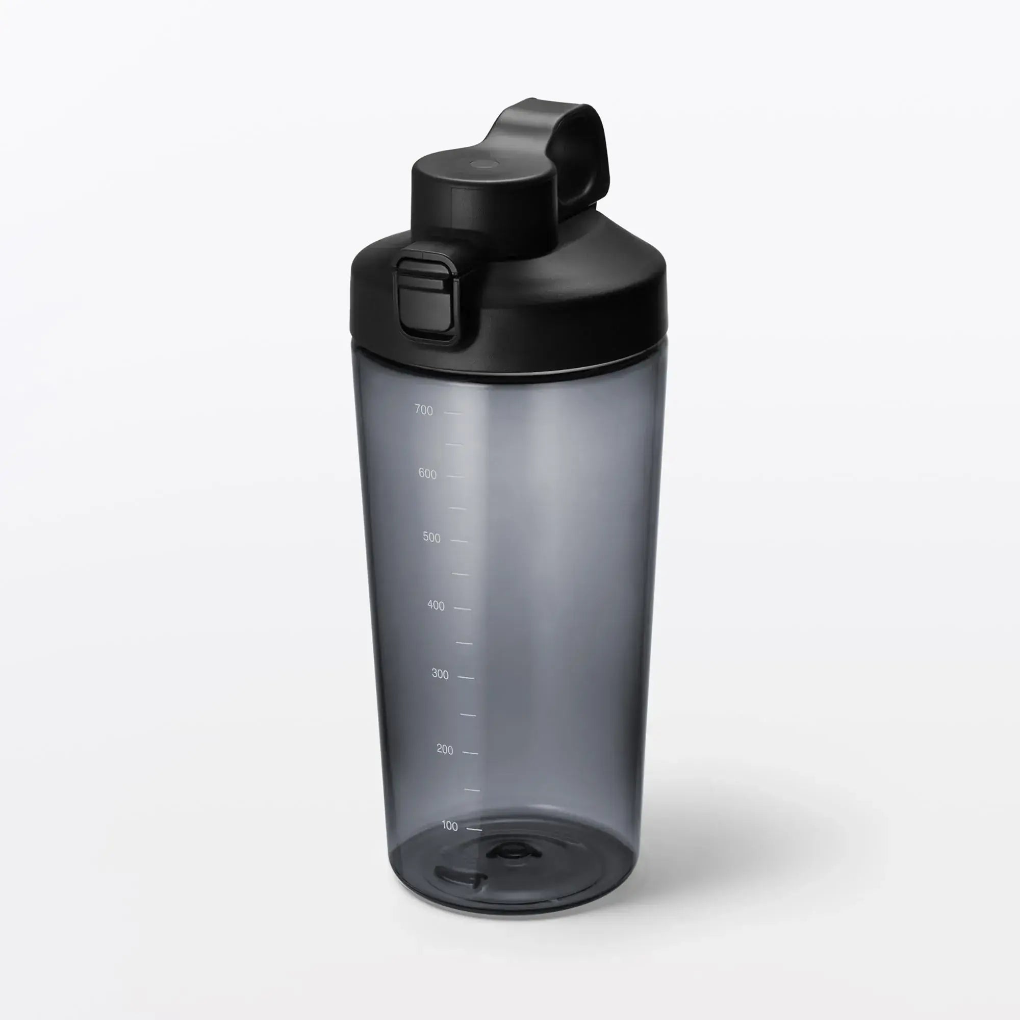 Muji Wide Mouth Easy Wash One Touch Bottle - Black 700ml - 4548076419785