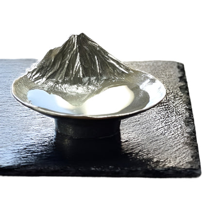 Nagae Gingado Tin Mount Fuji Sakazuki Sake Cup