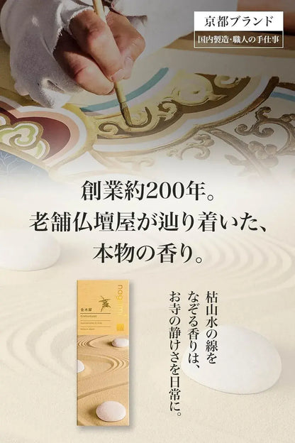 Nagomi Kobo Kinmokusei Incense Sticks Natural Fragrance