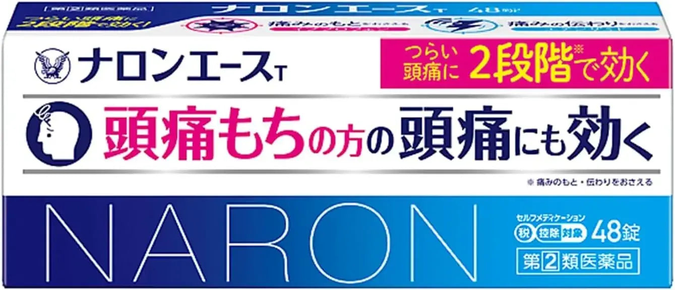 Nalon Naron Ace T Oral Pain Relief Medicine Second Class - 48 Tablets - 4987306040885