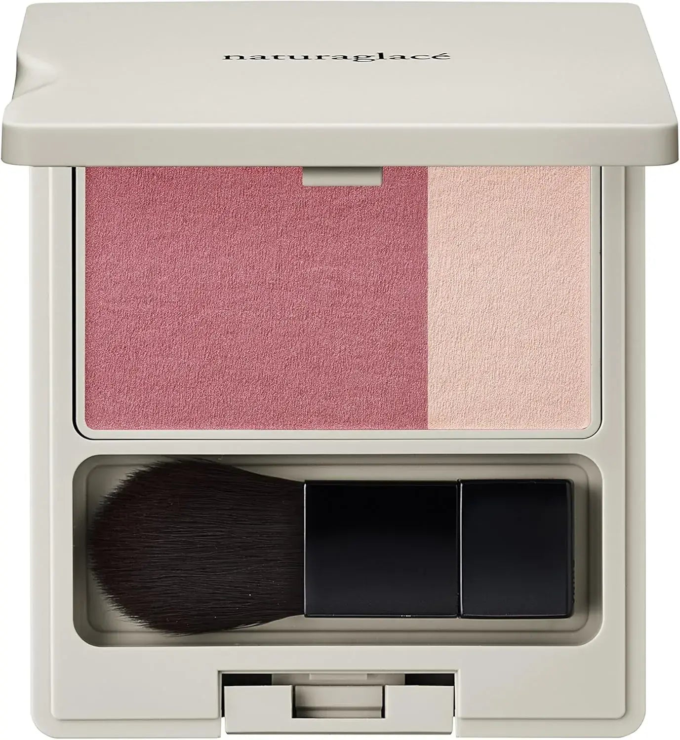 Naturaglace Grass Cheek Blush with Brush - 02 Rose - 4934976175652