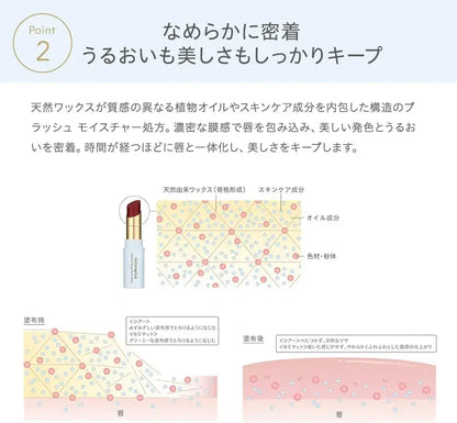 Naturaglace Moisture Rouge Semi Matte Lipstick