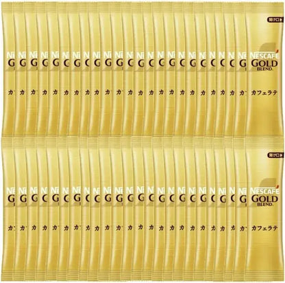 Nescafe Gold Blend Stick Coffee 48pcs Large Capacity Cafe Latte