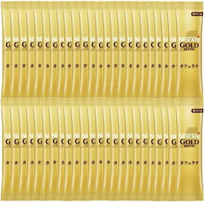 Nescafe Gold Blend Stick Coffee 48pcs Large Capacity Cafe Latte