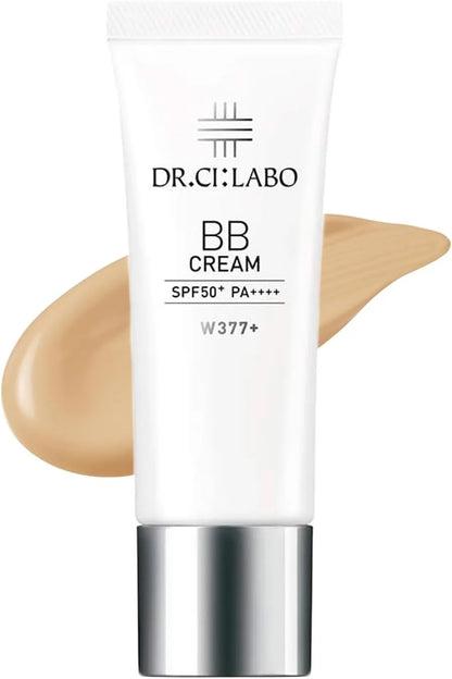 New BB Cream 377 Plus Foundation Highly Moisturizing Brightening Whitening by Dr. Ci Labo - W377 Plus 1.1oz
 - 4524734126998