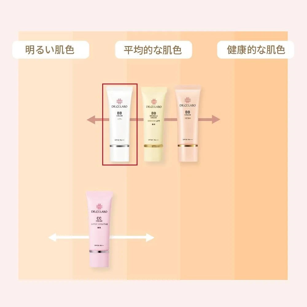New BB Cream 377 Plus Foundation Highly Moisturizing Brightening Whitening by Dr. Ci Labo