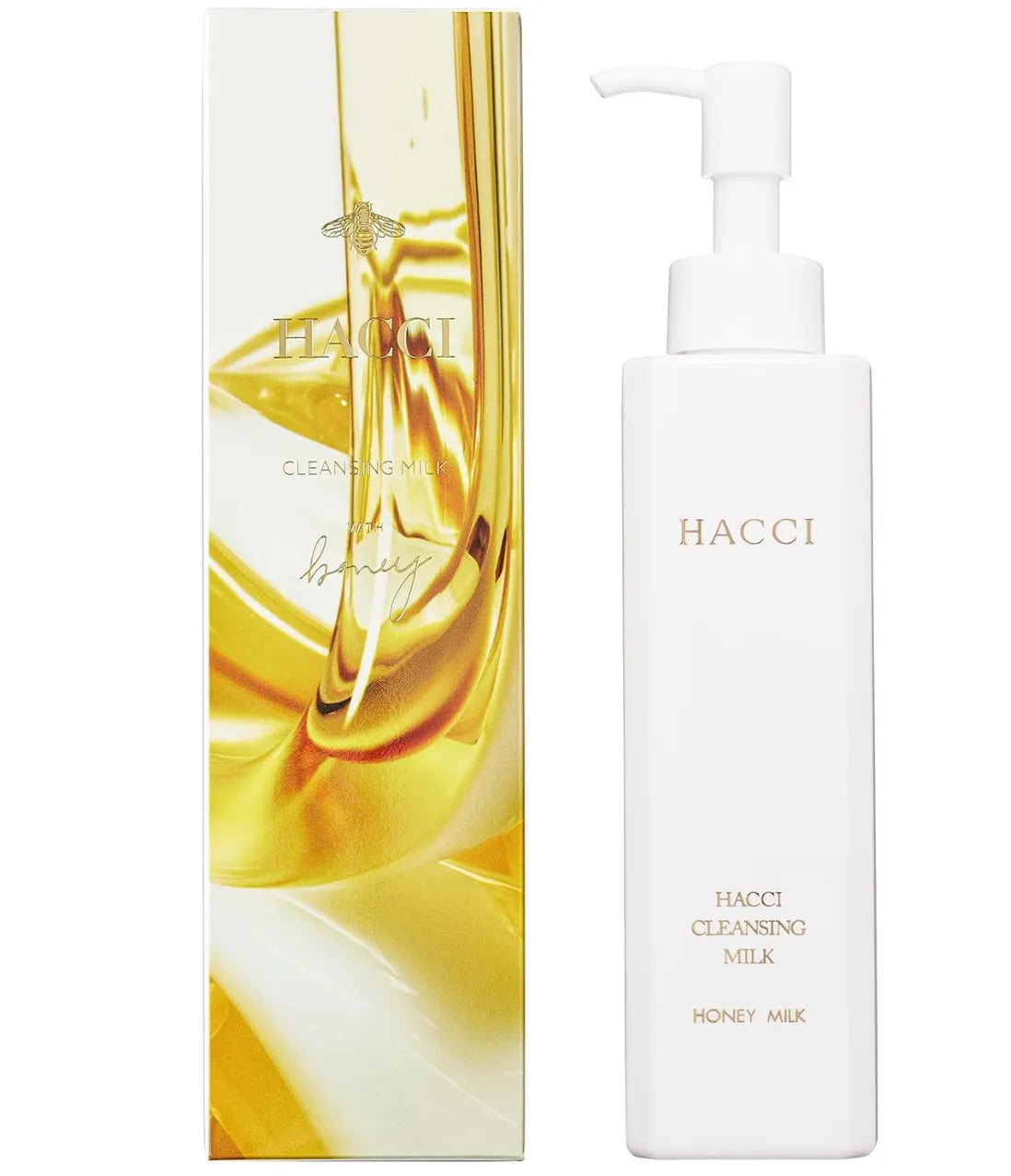 Hacci Cleansing Milk Honey Milk Facial Skin Care 190ml