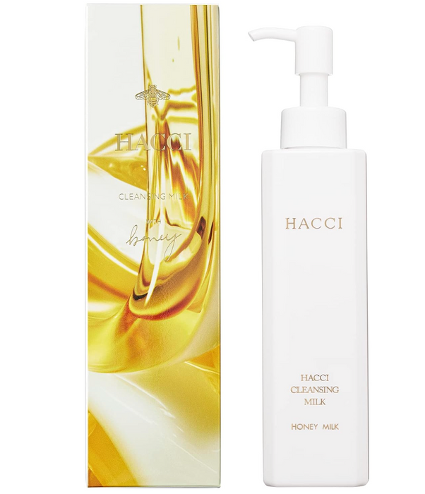 Hacci Cleansing Milk Honey Milk Facial Skin Care 190ml - Japan Skincare Products