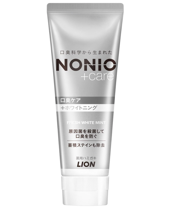 Lion Nonio Plus 美白牙膏 薄荷 高氟 1450ppm 130g