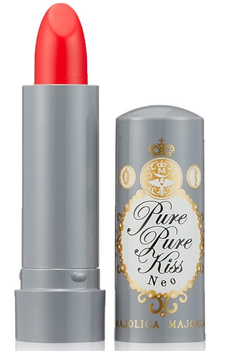 Shiseido Majolica Majorca Pure Kiss Neo Rd401 Shear 2.3g - Japanese Cream Lipstick