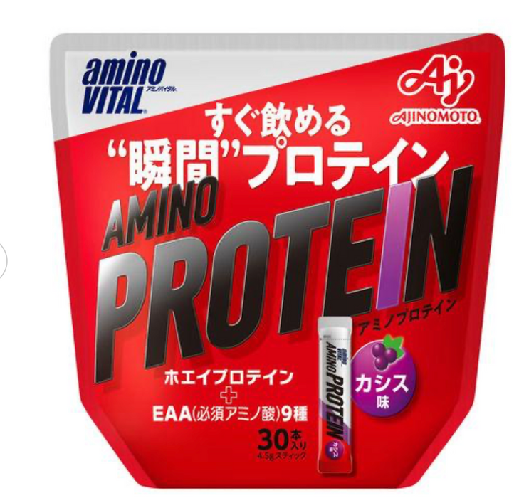 Ajinomoto Amino Vital Protein Cassis 30 Líneas