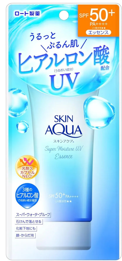 Skin Aqua Super Moisture Essence Sunscreen SPF 50+/PA++++ (80g)