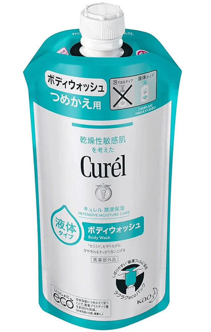 Kao Curel Body Wash Can Also Be Used For Babies [refill] 360ml - Japanese Body Wash - Refill Products