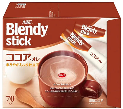Agf Blendy Stick Cocoa Ole 70 Japan Milk Cocoa