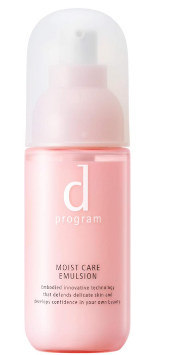 Shiseido D Program Moist Care Emulsion R 100ml - Japanese Emulsion For For Dry & Sensitive Skin