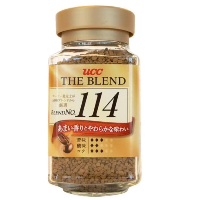 The Blend Japan Instant Coffee Bottle 90G - Ucc 114 Blend