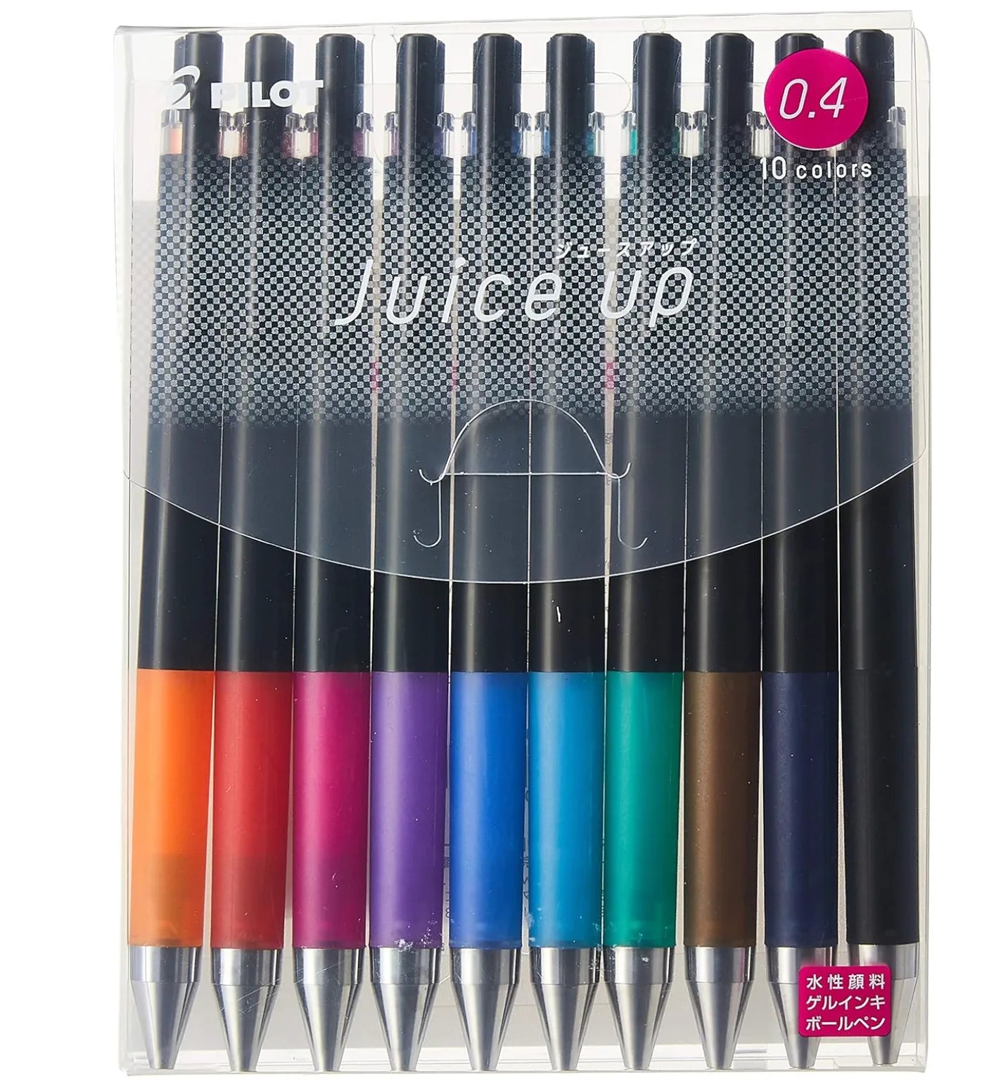 Pilot Gel Ballpoint Pen Juice Up 0.4 10 Colors Japan - Ljp200S4-10C