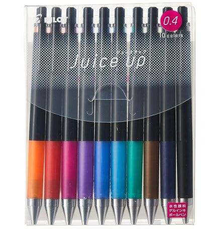 Pilot Gel Ballpoint Pen Juice Up 0.4 10 Colors Japan - Ljp200S4-10C