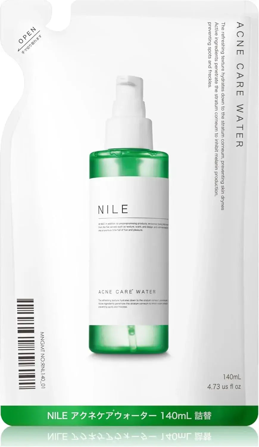 Nile Acne Toner for Men and Women Over-the-Counter Drug - Refill Eucalyptus Mint - 4580612759009