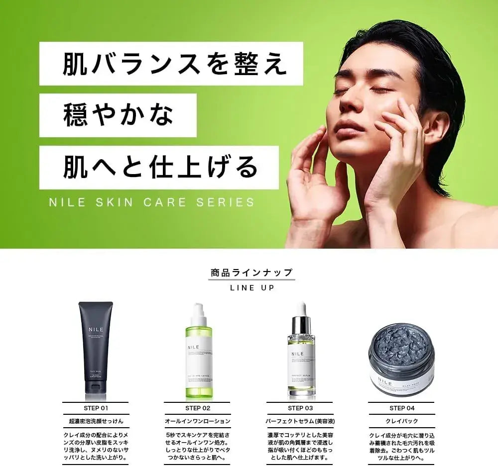 Nile Men All-in-One Skin Care and After Shave Lotion Lafrance Scent