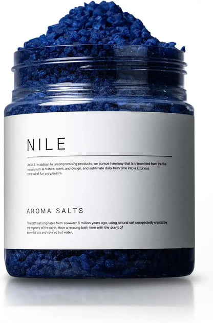 Nile Natural Sea Salt Bath Salt Moisturizing Lavender Bergamot