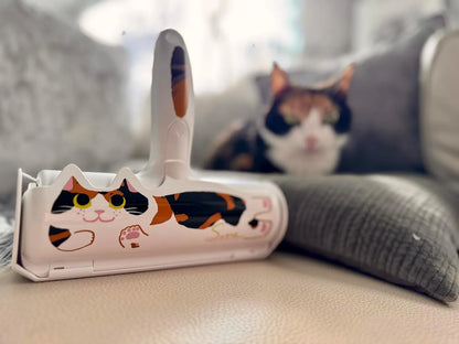 Nippon Seal N76SR Sora Kyosuke Collaboration Pakupaku Roller Hair Removal Brush by PACPAK