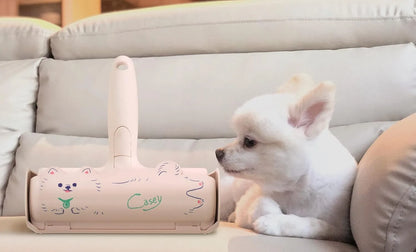 Nippon Seal Pakupaku Roller for Pet Hair Loss and Dust Removal Dogs Cats PACPAK