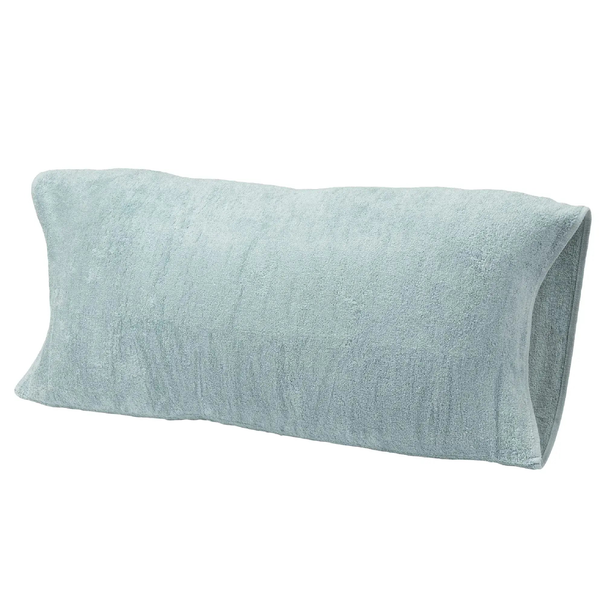 Nishikawa Stretchy Towel Pillow Cover Antibacterial Washable - Green 34x64cm - 4976008895367