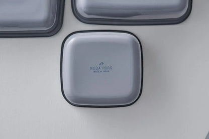 Noda Horo GS-L Enameled Heat Resistant Storage Container with Lid