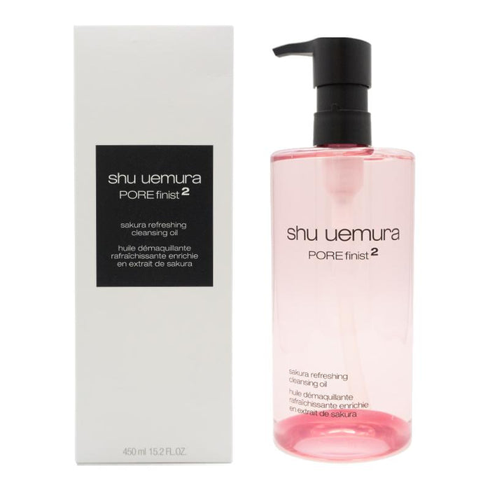 shu uemura 清新櫻花卸妝油 450ml