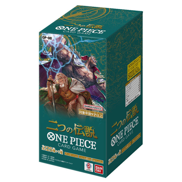 【Pre-order】One Piece TCG [OP-08] Two Legends Booster Box (24 Packs Set)