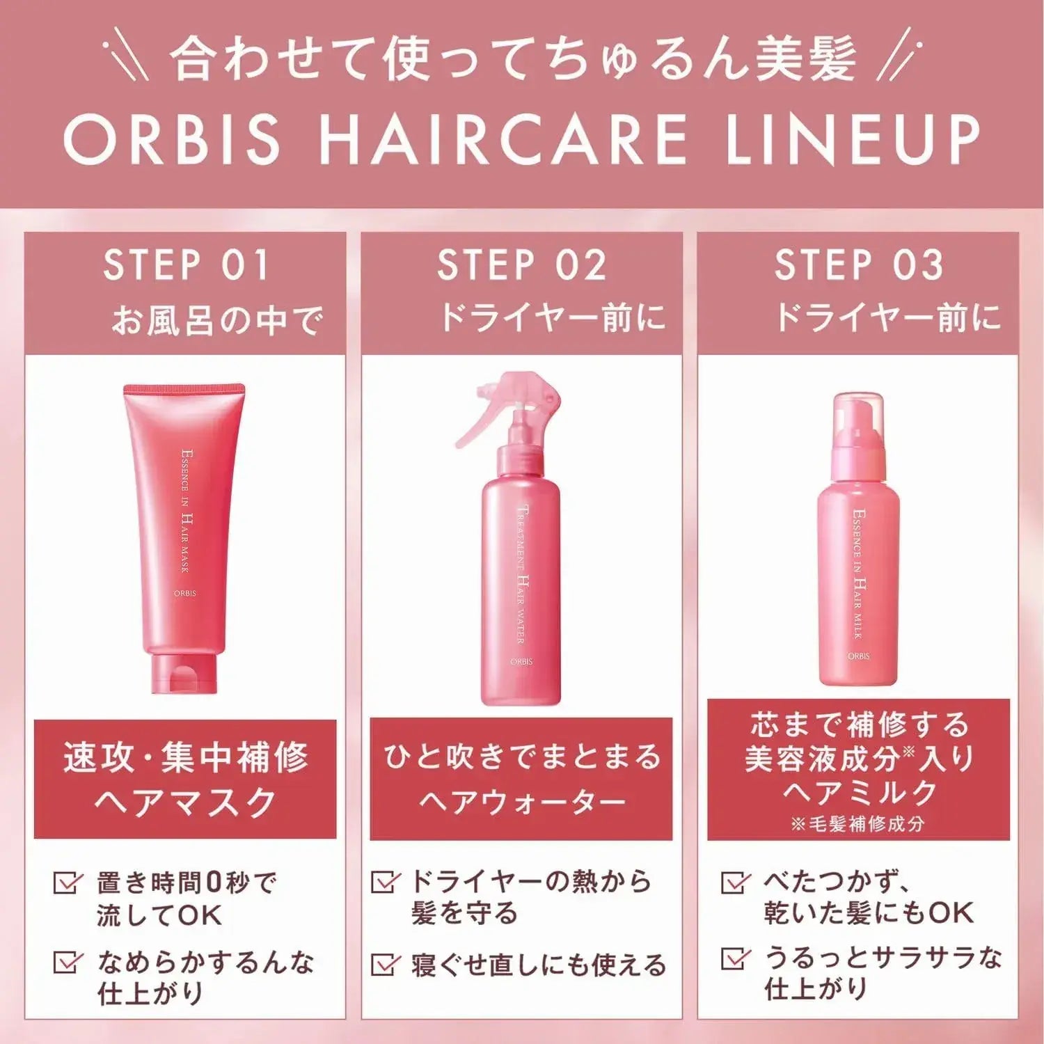 Orbis Essence In Hair Mask Care Bear Limited Edition 7.1 oz