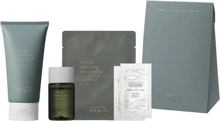 Osaji Tuning Clearing Clay Pack Set Limited Edition Skincare