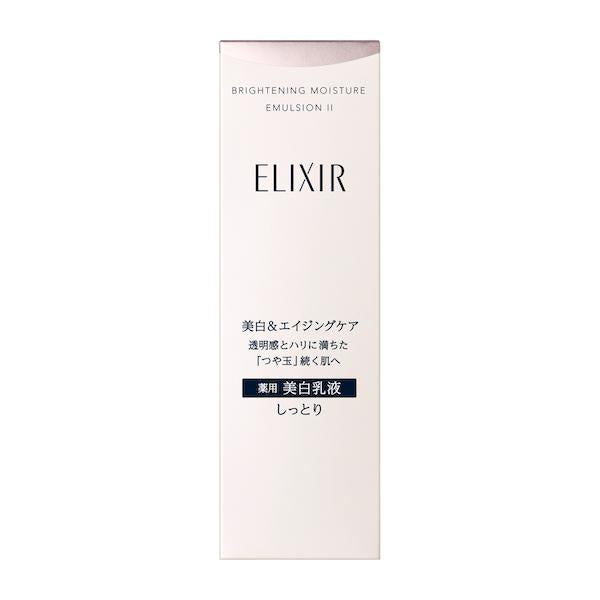 Shiseido Elixir Whitening Clear Emulsion II 130ml - 日本美白和護膚品（按年齡分類）