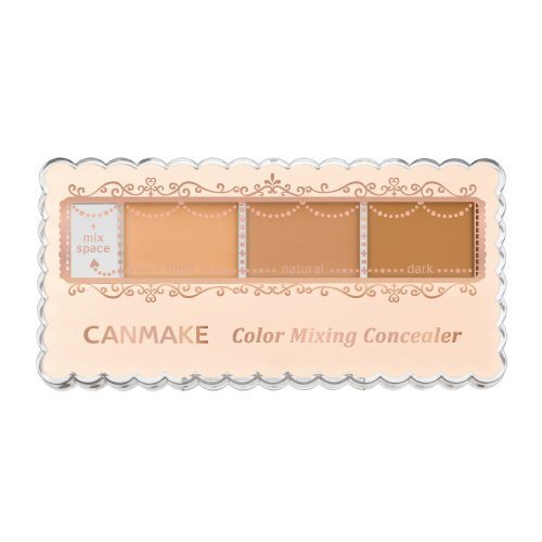 Canmake Natural Beige Color Mixing Concealer 3.9g - Makeup Base