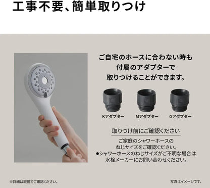 Panasonic EH-SH50 Fine Bubble Shower Head with Silk Spa Mode