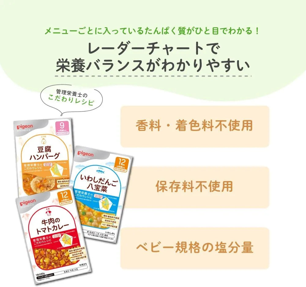 Pigeon Baby Food Grilled Seafood Tuna Rice 9 Months 80g