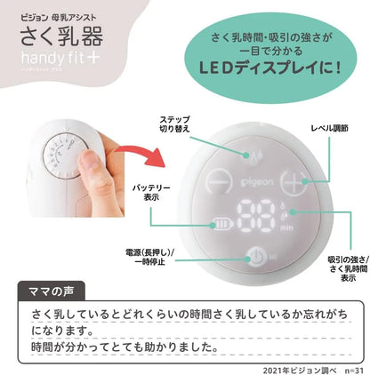 Pigeon Electric Breast Pump Breast Milk Assistant Handy Fit