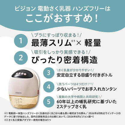 Pigeon Electric Hands Free Wearable Breast Pump