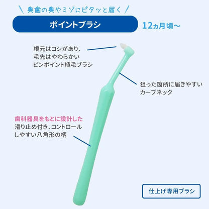 Pigeon Milk Teeth Care Point Polish For 12 Months and Up