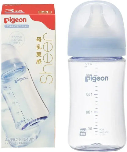 Pigeon Sheer Nursing Bottle Plastic Baby Bottle